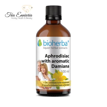 Teinture Aphrodisiaque À La Damiana Aromatique, 100 ml, Bioherba