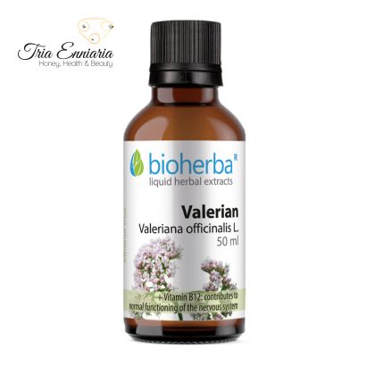 Tintura di Valeriana, 50 ml, Bioherba