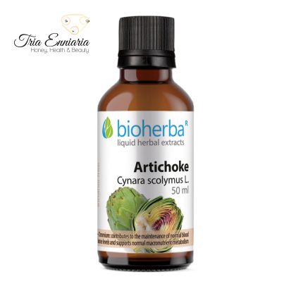 Tintura di carciofo, 50 ml, Bioherba