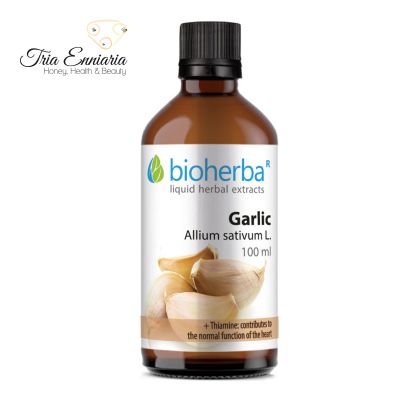 Aglio Gocce, Tintura, Bioherba, 100 ml.