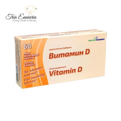 Vitamin D, FitoPharma, 60 Kapseln