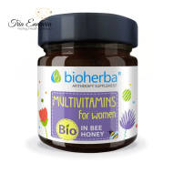 Multivitamines Pour Femmes Au Miel Biologique, 280 g, Bioherba