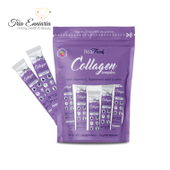 Kollagenkomplex Mit Vitamin C, Hyaluronsäure Und Zink, 20 Sticks x 10 g, Real Food