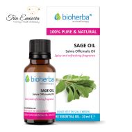 Sage, Pure Essential Oil, 5 ml, Bioherba