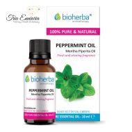 Menthe poivrée, huile essentielle pure, 10 ml, Bioherba
