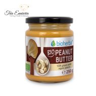 Βιο Φυστικοβούτυρο, 250 g, Bioherba