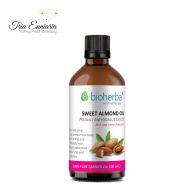 Γλυκό Αμύγδαλο, Βασικό Λάδι, 100 μλ, Bioherba