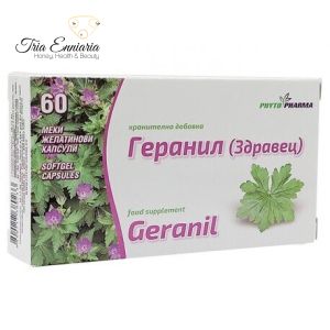 Géranil, extrait de géranium, 60 gélules, FitoPharma
