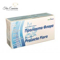Prolacto Flora, пребиотик и пробиотик, 30 капсул, ФитоФарма