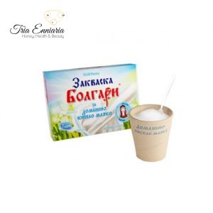 Закваска за домашно кисело мляко, 7 сашета, Bolgaria