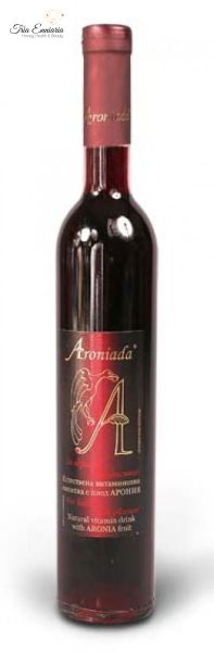 Биологическое вино из аронии (5% ал.) - 500 мл.