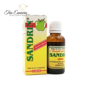 Sandrin, травяная жидкость для полоскания рта, концентрат, 25 мл