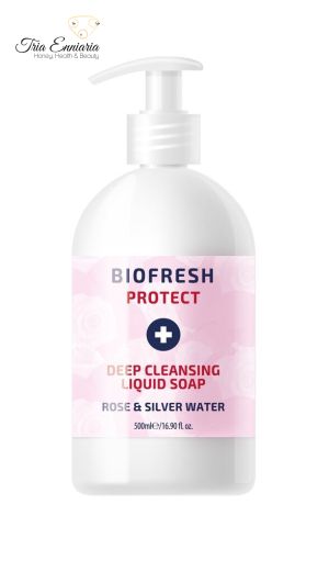 Savon liquide nettoyant en profondeur "Biofresh Protect" 500 ml, Biofresh