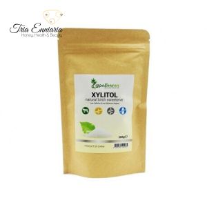 Xylitol, sucre de bouleau naturel, Zdravnitsa, 200 g.