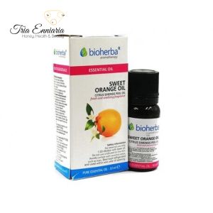 Orange, huile essentielle pure, 10 ml, Bioherba