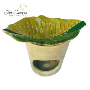 Lampa cu aroma ceramica Green Leaf Freshness, Bioherba