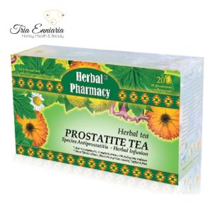 Ceai de prostata, 20 pungi de filtru, 30 g, Bioherba