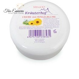 Crème cosmétique pour le visage au calendula, 100 ml, Krauterhof