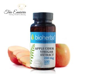 Εκχύλισμα μηλόξυδου 200 mg, 100 κάψουλες, Bioherba