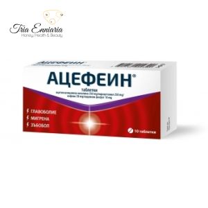 Acéféine, 10 comprimés, OTC ACTAVIS