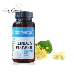 Floare de tei, 350 mg, 100 capsule, Bioherba