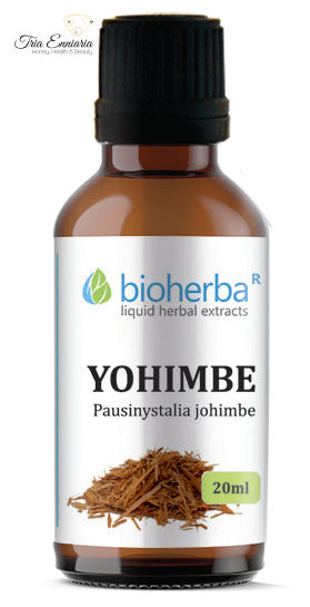 Βάμμα Yohimbe, 20 ml. , Pausinystalia Johimbe, Bioherba