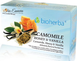 Camomille, miel et vanille, 20 garnitures, 30 g, Bioherba