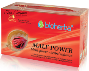 Ceai „Male Power”, 20 pachete, 30 g, Bioherba