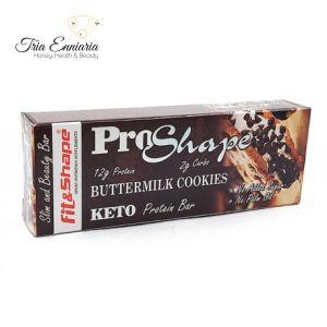 Biscotti barretta proteica Keto, 40 g, ProShape