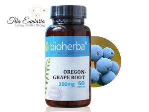 Ρίζα Όρεγκον, 200 mg, 60 Кάψουλες, Bioherba