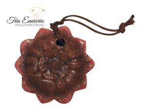 Άγρια Tριανταφυλλιά, Απολεπιστικό  Χειροποίητο Σαπούνι Γλυκερίνης, 80 γρ, Bioherba
