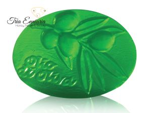 Olive, Handmade Glycerin Soap, 60 g, Bioherba