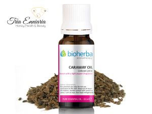 Carvi, huile essentielle pure, 10 ml, Bioherba