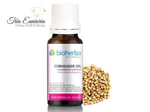 Coriandolo, Olio Essenziale Puro, 10 ml, Bioherba