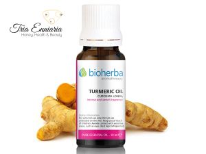 Turmeric, ulei esențial pur, 10 ml, Bioherba