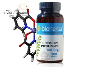 Chromium Picolinate, 1700 mcg, 100 Capsules, Bioherba
