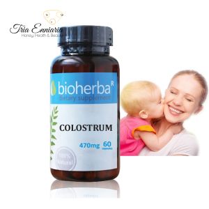 Colostrum, 470 mg, 60 gélules, Bioherba