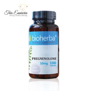 Pregnenolin, 10 mg, 100 Κάψουλες, Bioherba