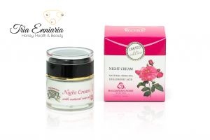 Crème visage de nuit Rose Diva, 50 ml, rose bulgare