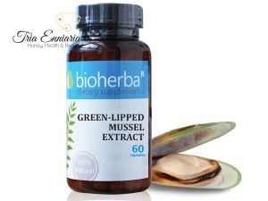 Grünlippmuschel-Extrakt, 60 Kapseln, Bioherba