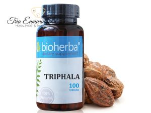 Triphala, 350 mg, 100 gélules, Bioherba