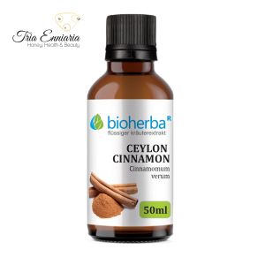 Ceylon Cinnamon Tincture, 50 ml, Bioherba