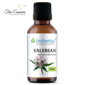 Teinture de valériane, 20 ml, Bioherba