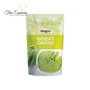 Pulbere organică de paie de grâu, 150 g, Dragon Superfoods