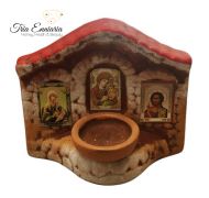 Peretele Capelei din ceramică