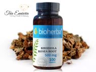 Ροδιόλα, 500 mg, 100 Κάψουλες, Bioherba