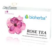 Thé à la rose, 20 sachets filtrants, Bioherba