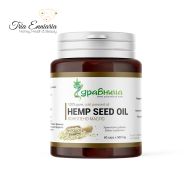 Hemp Oil, 500 mg, 60 Capsules, Zdravnitza