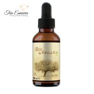 Argan, Olio Bio, 50 ml con pipetta, Bioherba