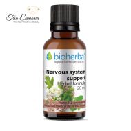 Mint, Hawthorn, Valeriana, Tincture, Nervous System, 20 ml, BIOHERBA